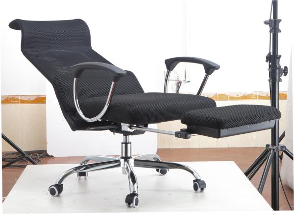 Bright Colored Green Napping Office Chair , Reclining Computer Chair With Footrest