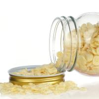 Armazenamento de cozinha à prova de vazamento impresso sob medida frasco de vidro vazio Mason com tampas