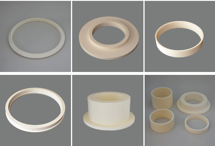 High Purity Alumin Ceramic Ring Al2O3 Ring Plasma Proof for Equipment