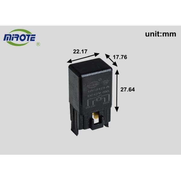 4 Prolong Black Plastic Cover Car Air Conditioner Relay , 40a 12vRL-216A RL-21B MB627895 95220-21000 MB229456