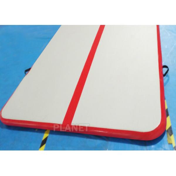 Safety Inflatable Air Tumble Track DWF / Drop Stitch Material For Gymnastics