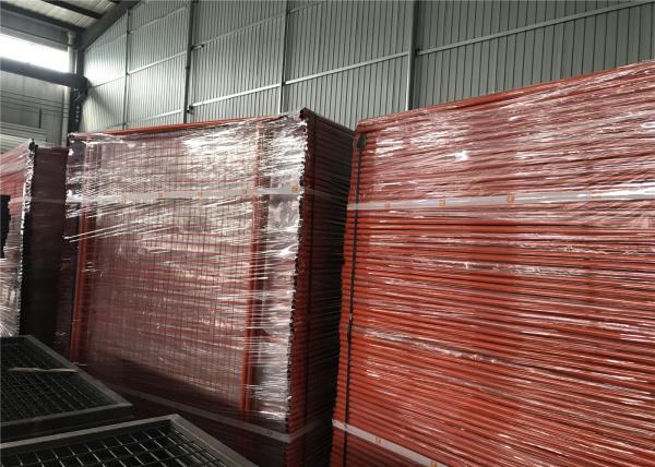 OD 40mm*2.00mm wall thick NZ Nelson Port Temporary Fencing Panels 2.1m x 2.4m Mesh 60mm*150mm Diameter 4.00mm