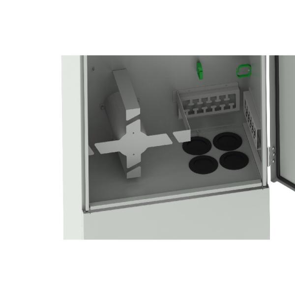 Chapa de aço laminada a frio IP65 gabinete de telecomunicações para o exterior para distribuição de fibra óptica de densidade ODF