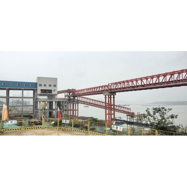 Customized Power Bulk Material Conveying System Fixed Belt Conveyor