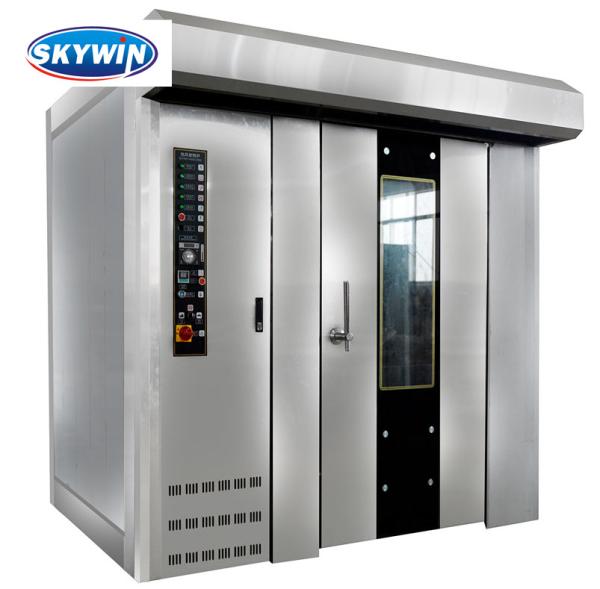 Gas Diesel Electric Commercial Rotary Oven For Bakery Commercial 8 16 32 64 Trays