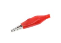 Agrafe rouge en métal de composants électroniques de 28MM avec la botte en plastique évaluée