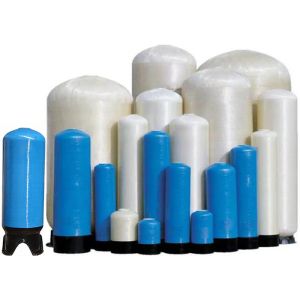 Tango de ablandador de fibra de vidrio de tipo cilíndrico FRP recipiente de presión Industrial Diseño personalizado