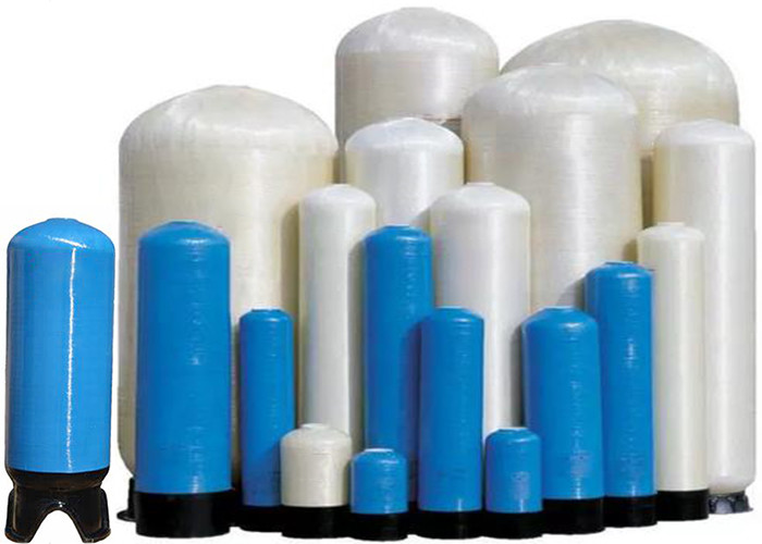 Industrial FRP Water Treatment Tank Softener Quartz Sand Filter Long Lasting