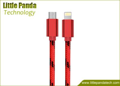 2016 Hot Sales Nylon Fabric USB Cable for iPhone 5/6 8-Pin Data Cable