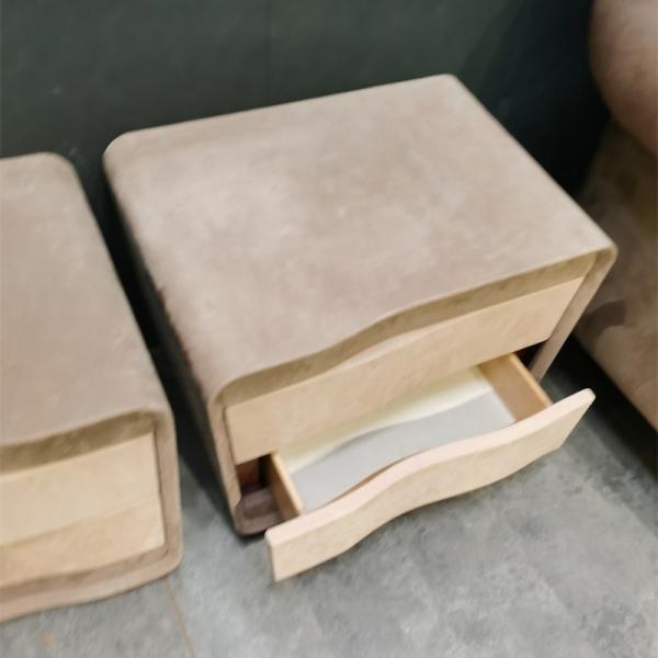 25 geado grande tabela de cabeceira moderna moderna de Nightstands 500mm com gavetas