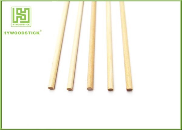 Durable Small Natural Wood Sticks Smooth Surface With Different Size
