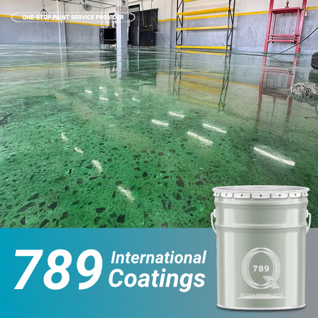 Industrial Epoxy Floor Coating Heavy Duty with High Scratch Resistance and Low