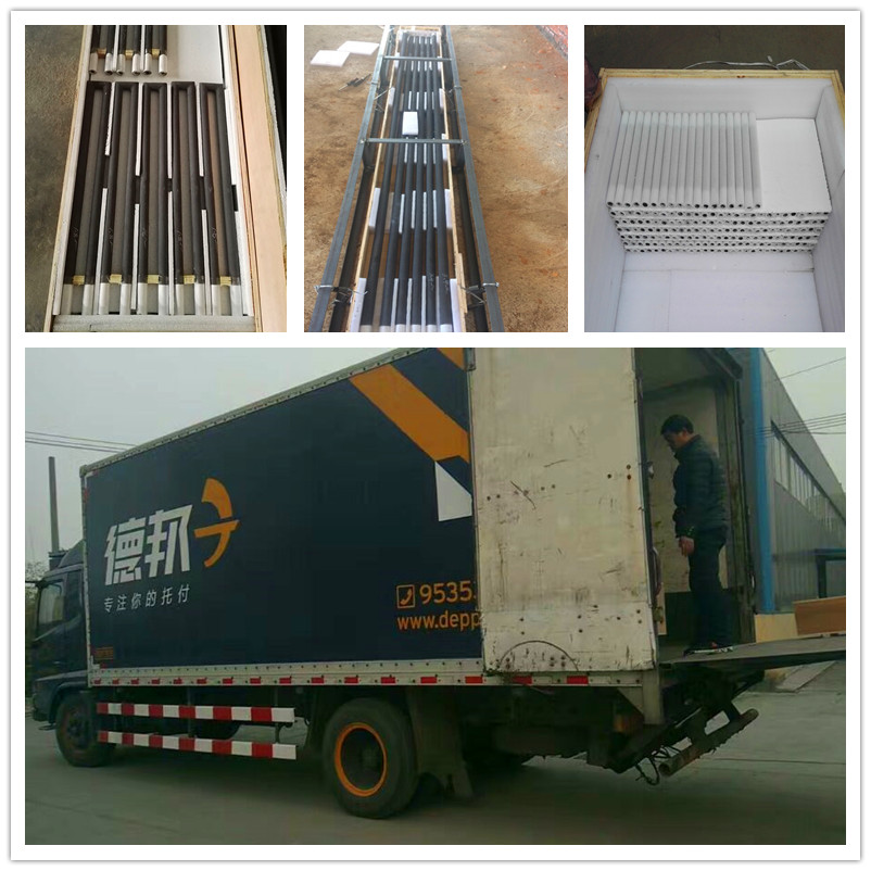 1500°C High Temperature Double Spiral SiC Heating Element - Corrosion Resistant DB Type Silicon Carbon Heater