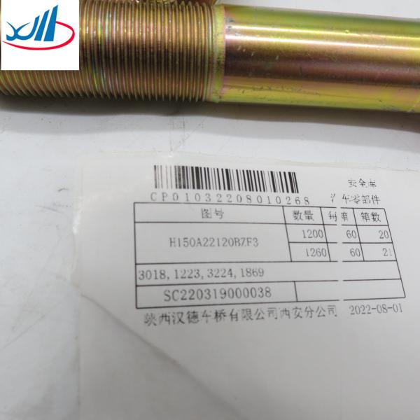 Wheel Hub Bolt Rear Wheel Bolt 81.45501.0083 H150A22120BZF3 For Shacman Truck