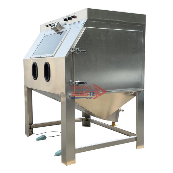Custom Wet Sandblasting Cabinet Vapor Sand Blasting Machine