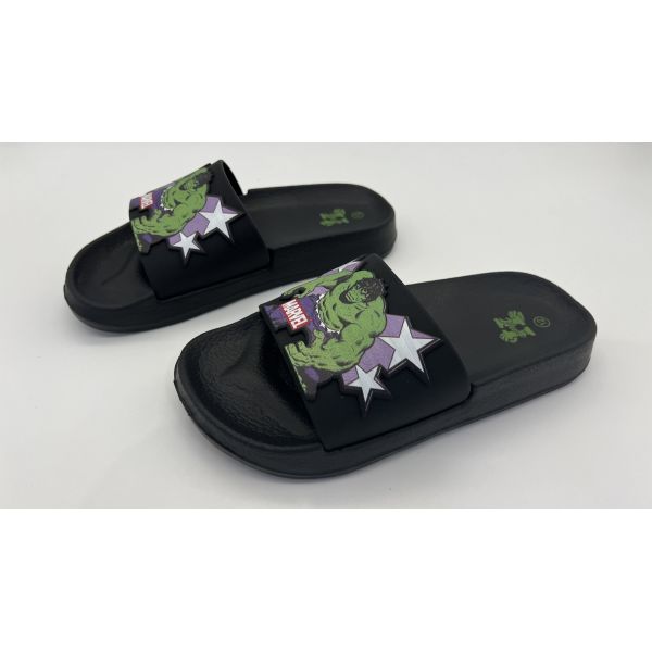 Charactère dynamique Les enfants de la piscine Slide Hulk Sandals Easy Slip On Style