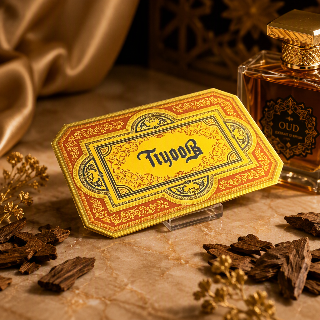 Customized Perfume Metal Labels, Retro Luxury Factory Customization