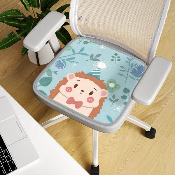 Universal Cartoon Pattern Seat Cushions for Children's Chairs in Household and Office