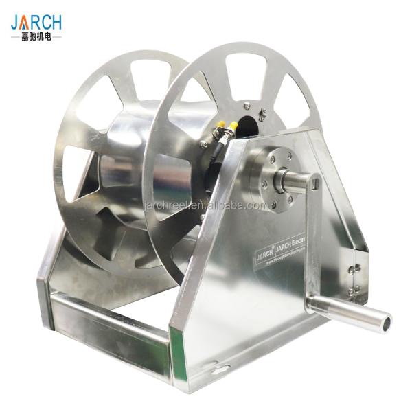 Twin Hoses Retractable Hose Reel 49cm STEEL High Pressure FCC