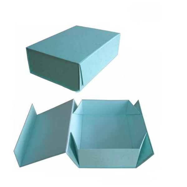 Folding Cardboard Flat Pack Boxes with Magnetic Cover