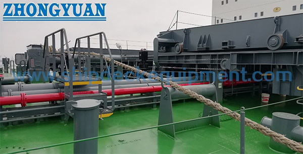 Тип CB/T 435 корабль Fairlead ролика Shipside горизонтальный причаливая оборудование