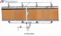 Système de refroidissement par mur de la ferme avicole avec un coussin de refroidissement par évaporation à rideau humide