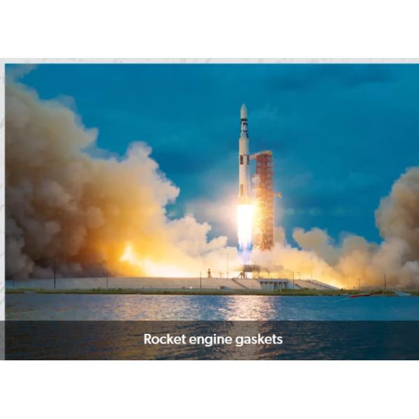 Plaque de joints à haute température à base de mica pour l'aviation et l'industrie aérospatiale