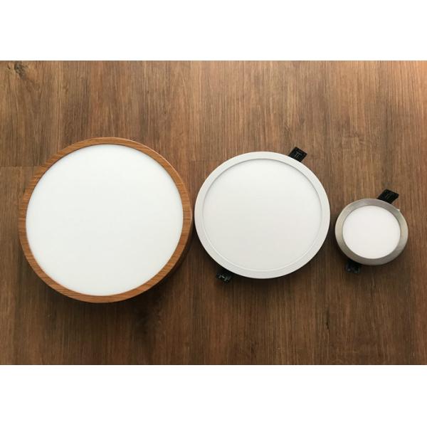 Aluminum + PS Dimmable LED Panel Light 18W Surface Mounted 1620LM 3000K 80Ra