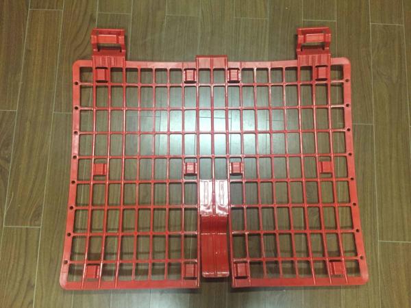 Safety Red Plastic Brick Guard Protectors Panel For Scaffolding System