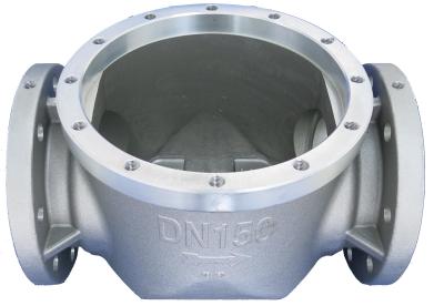 Valves / Natural Gas Flowmeter Aluminium Casting Parts Material Spec A356 30kg Weight