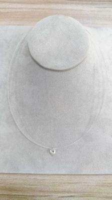 1ct Round Shape Diamond Pendants DEF VVS Lab Grown Diamonds PT950