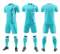 Grupo de formação ocasional curto das camisas do futebol da sublimação da camiseta de futebol da luva