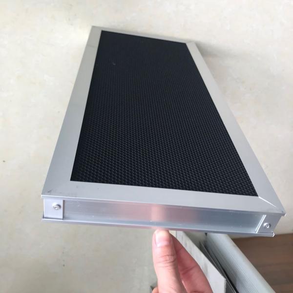 Ozone Removal Air Photocatalyst Filter with High Density Carbon Activated Aluminum Honeycomb Hybrid for 99% Efficiency
