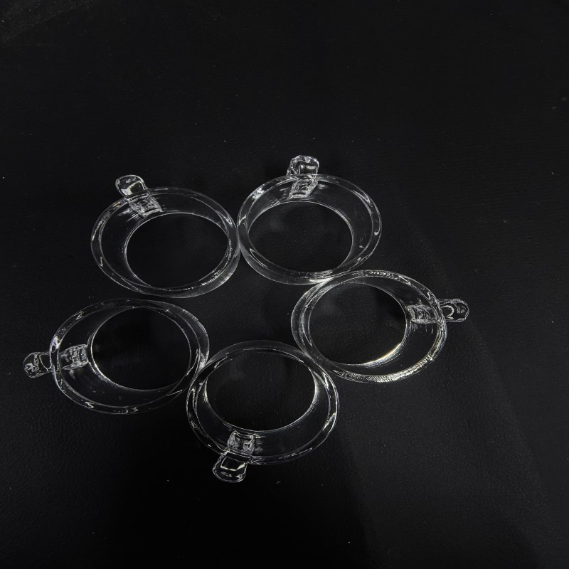 Corrosion Resistant Clear Quartz Glass Tubes Customized Large Diameter High Temperature