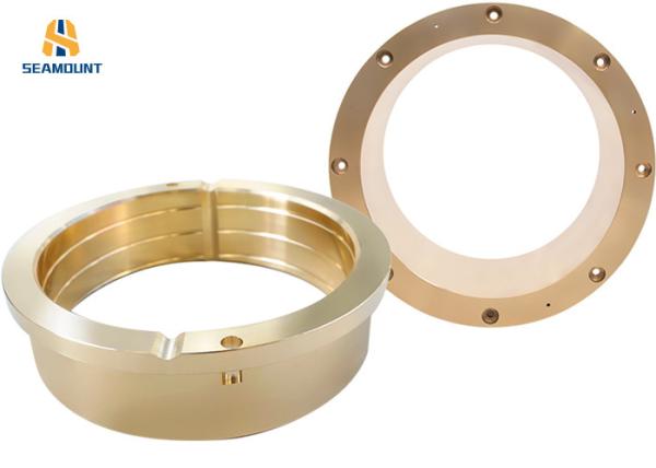 Customsized Flanged Bronze Bushings  Tin Bronze  Thin Wall Bearing