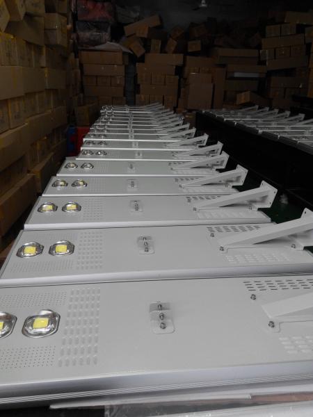 60W  all in one solar street light  outdoor road lighting project Ce&RoHs approval