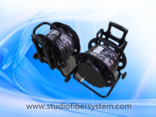200meters 2-Channel Fiber Optic Cable Reel with ST Connectors