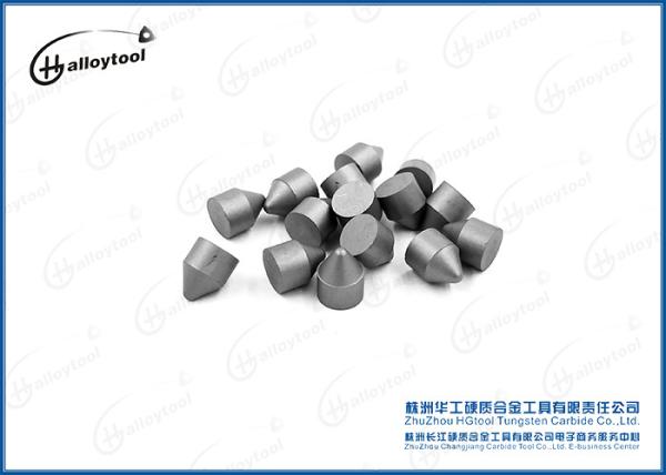 Yg6 Tungsten Carbide Brazed Tips , Cemented Carbide Brazed Tips Durable
