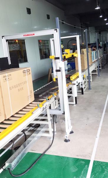 Ligne d'assemblage de climatiseur de convoyeur automobile industriel certifiée ISO9001
