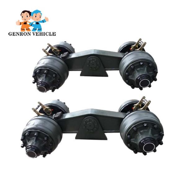 China Trailer Parts Factory 40T Rigid Suspension for sale to Iran Malaysia Aman