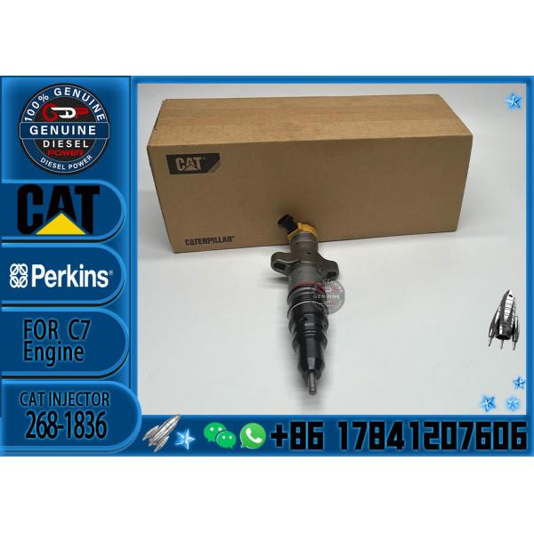 High Quality Excavator Common Rail Diesel Engine Parts Cat C7 Fuel Injector 268-1836 10R-9002