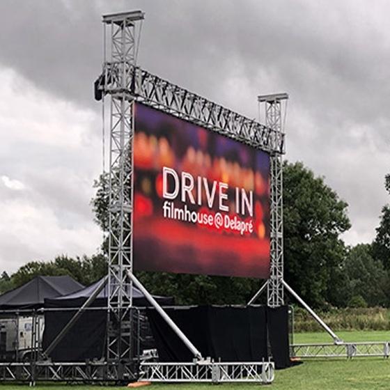 Reiss Manufacturer Best Price Outdoor Indoor Led Display Screen 500*1000mm P3.91 Stage Advertising Background for Rental Ledwall