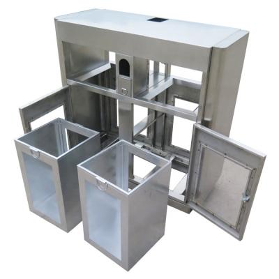 Escaninho de desperdício médico duplo do compartimento 40L 10.5gal