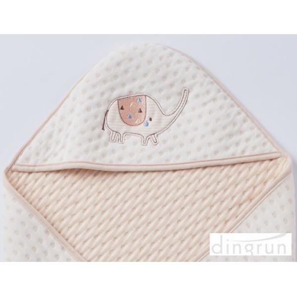 High Absorbency Organic Cotton Hooded Baby Towel Adorable Easy Wash