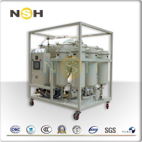 Vacuum Centrifugal Lubricating Oil Filter Degassing PLC Control