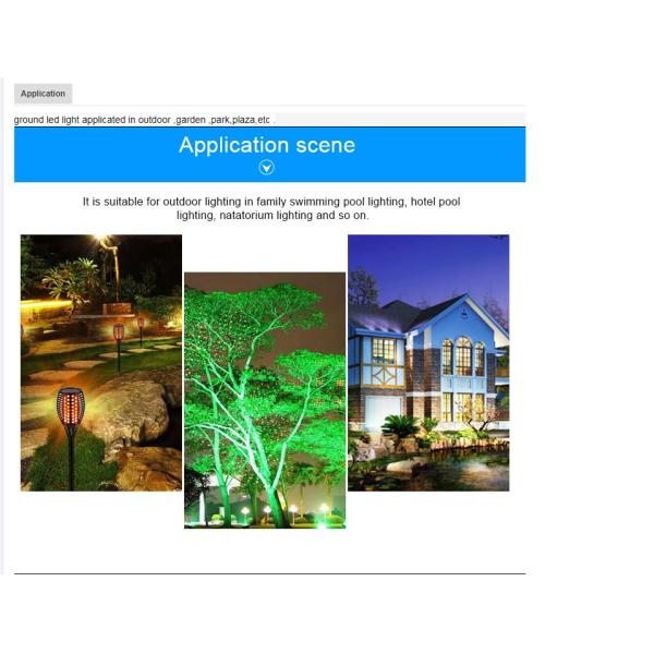 316L Stainless Steel 100V LED Underground Lights