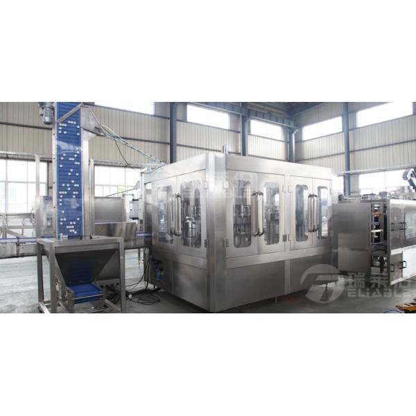 Medium Production Full Automatic Water Bottle Filling Machine For Plastic Bottle Mineral Water