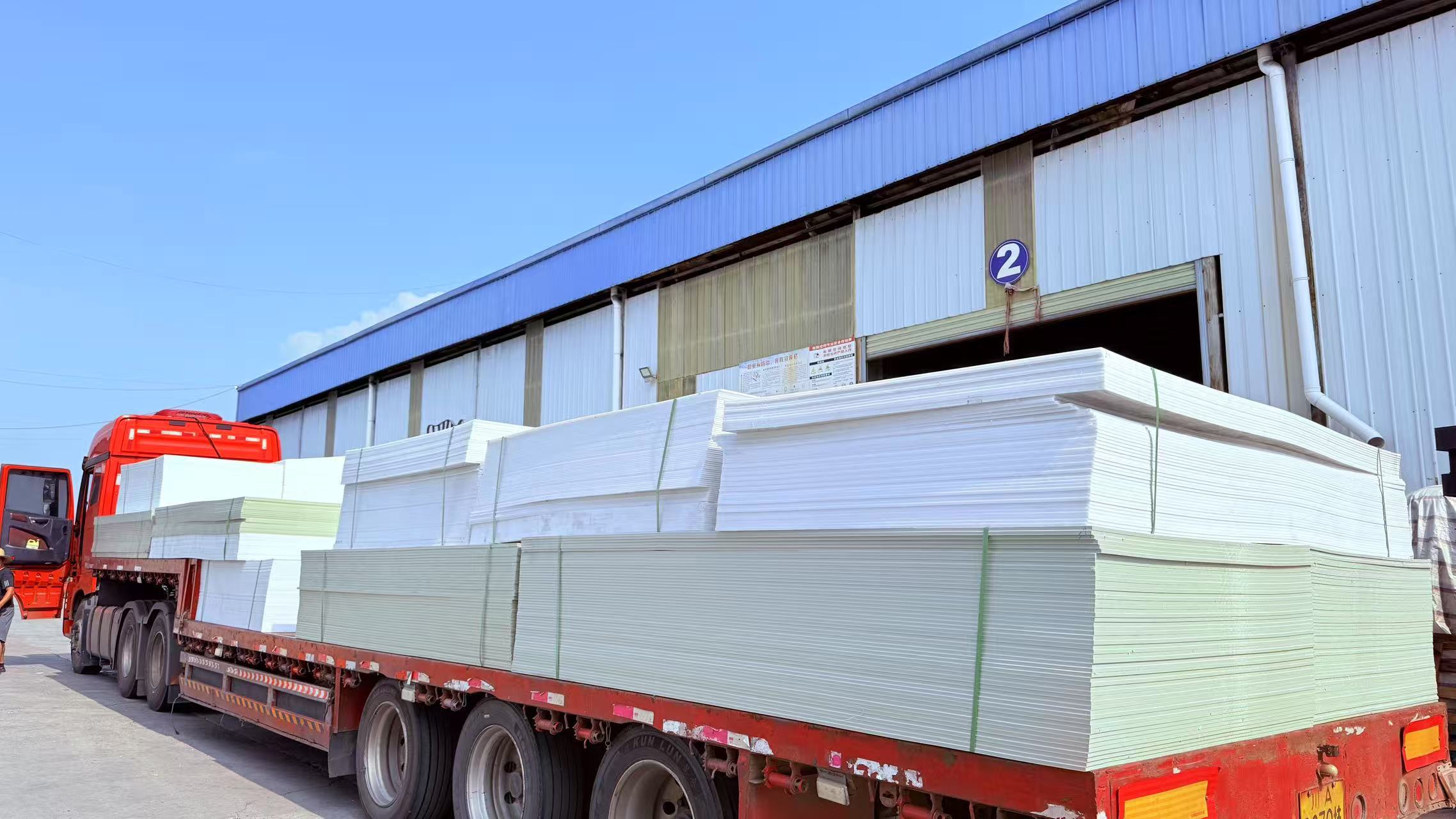 Waterproof Polypropylene PP Hollow Construction Board Panels Sheet ODM