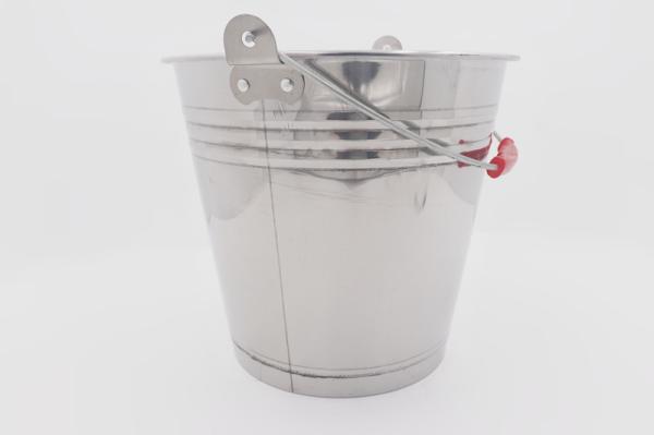 12L Strict quality control champagne wine beer stainless steel ice bucket standard metal pail