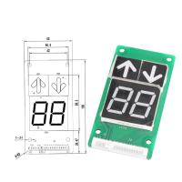 Parties d'ascenseur fournisseur personnalisé 7 segments couleur rouge LED panneau d'affichage Ascenseur affichage LCD